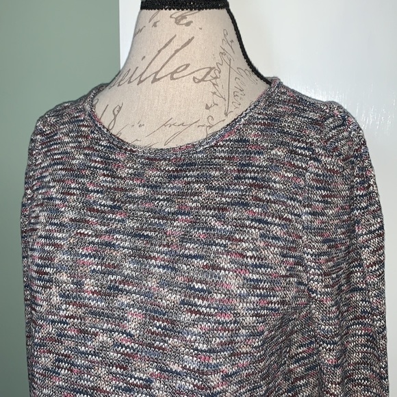 𝅺NWOT Madewell Multicolored Knit Top - Picture 4 of 14